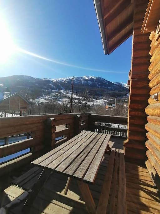 Chalet Les Pins Blancs Allos Kültér fotó